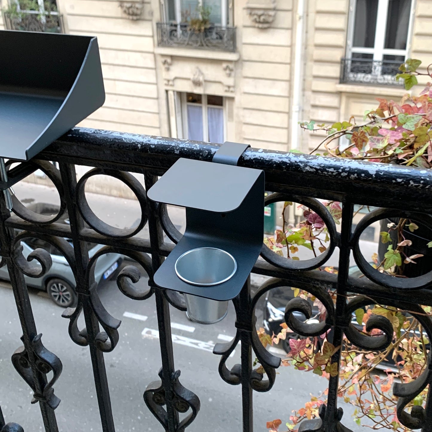 Balcondrier - Cendrier pour rambarde de balcon Extra Terrasse