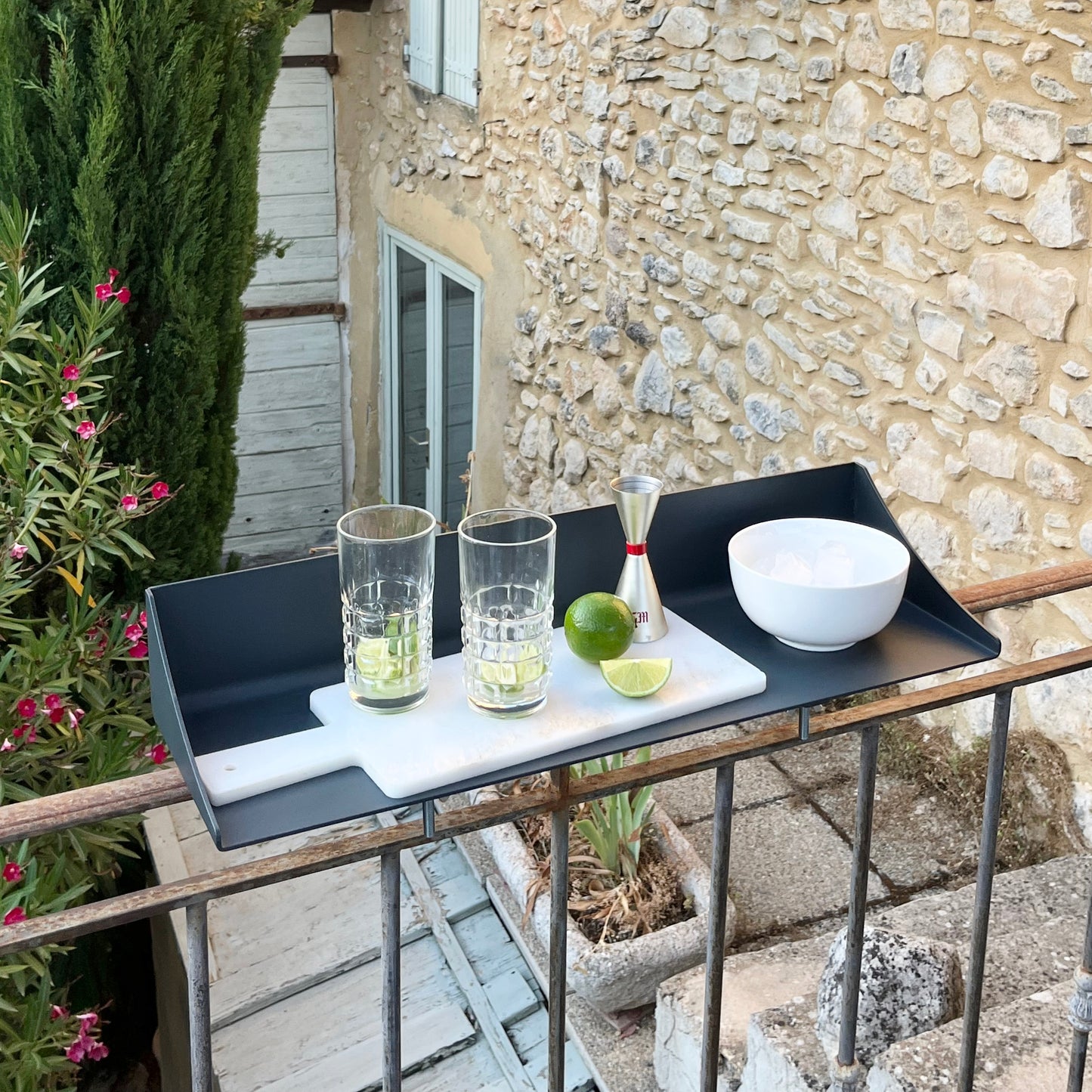 Table en acier pour balcon Extra Terrasse