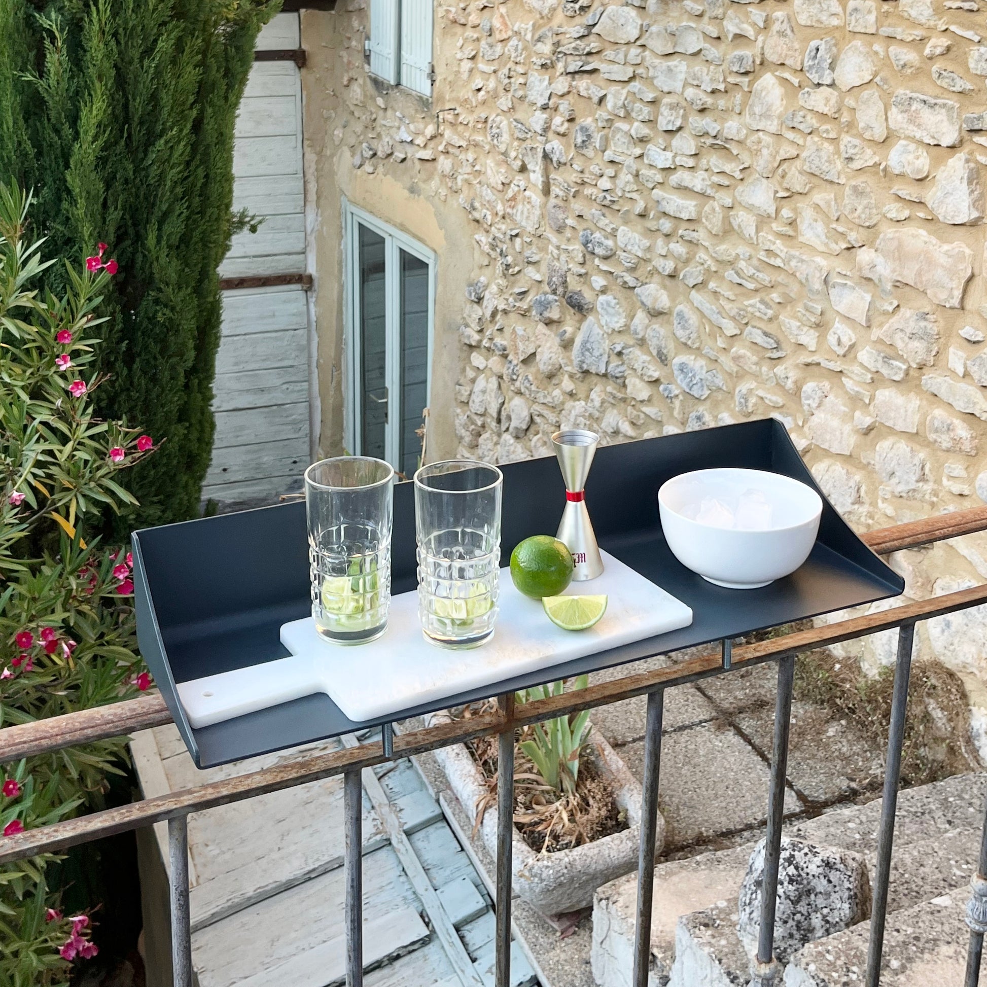 Table en acier pour balcon Extra Terrasse