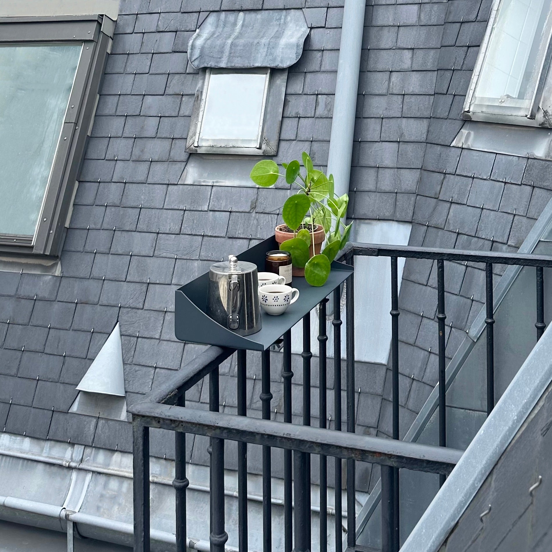 Table en acier pour balcon Extra Terrasse