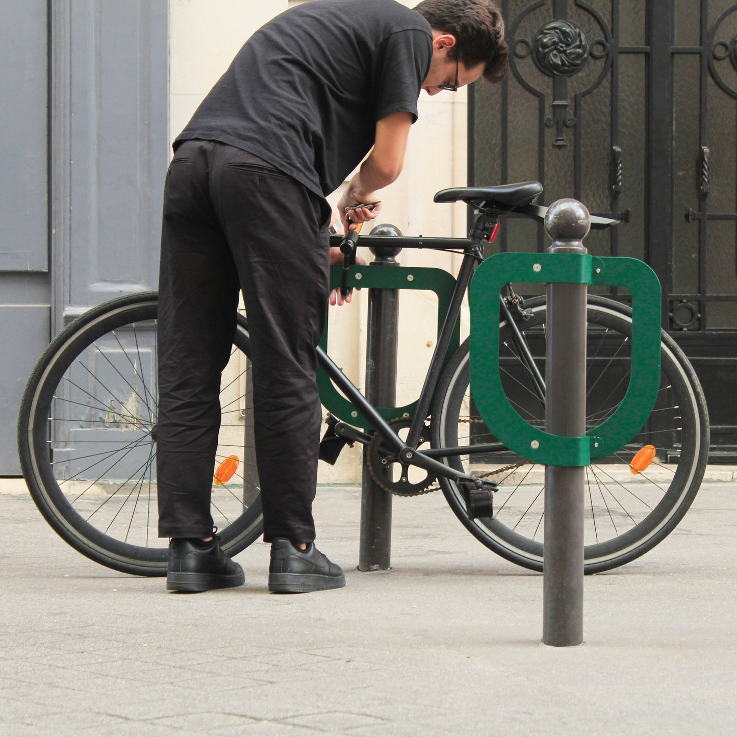 Bicycle rack - Cyclaccroche